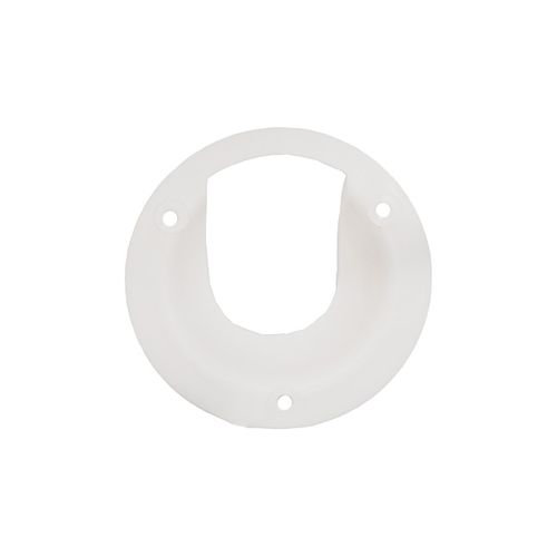 Suporte Cabide Concha Branco 02 Peças