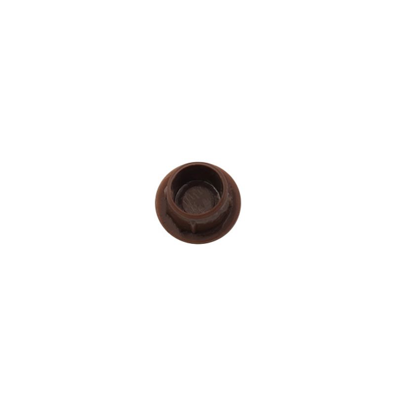 Tapa-Furo-Plastico-6mm-Marrom-20-Pecas