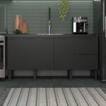 Gabinete-para-Cozinha-Cisne-175x515x86cm-MDP-MDF-Preto