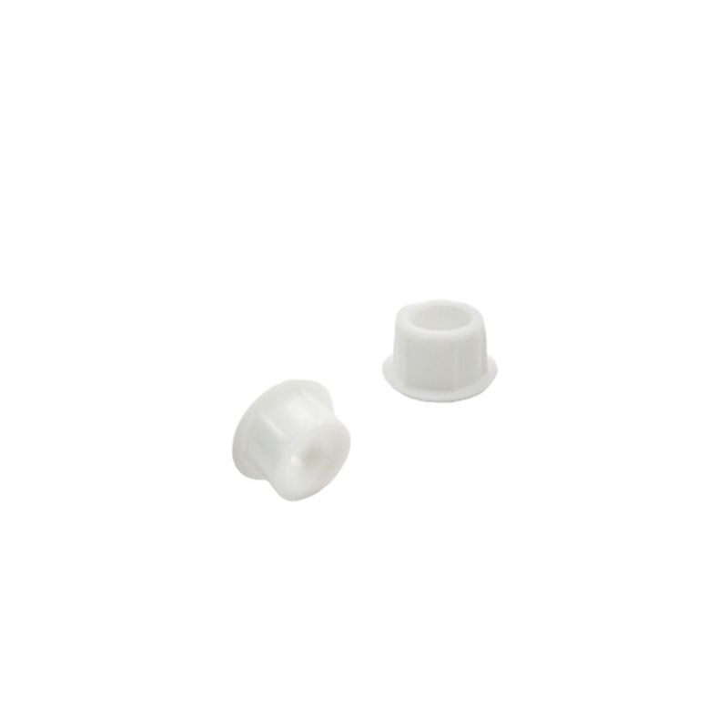 Bucha-para-Suporte-Prateleira-Femea-6X8mm-Branco-20-Pecas