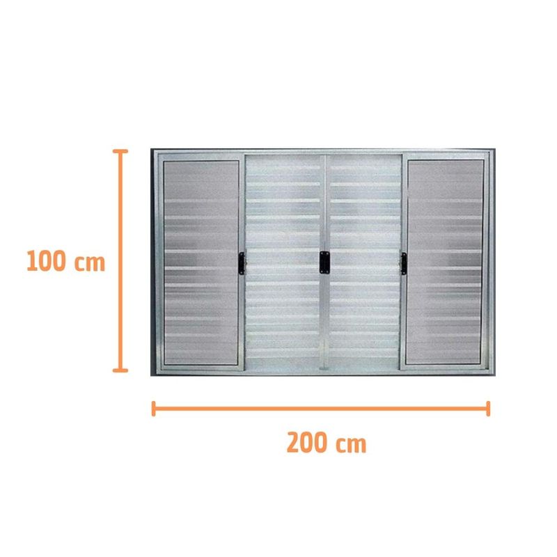 Veneziana-6-Folhas-sem-Grade-Aluminio-Brilhante-100x200