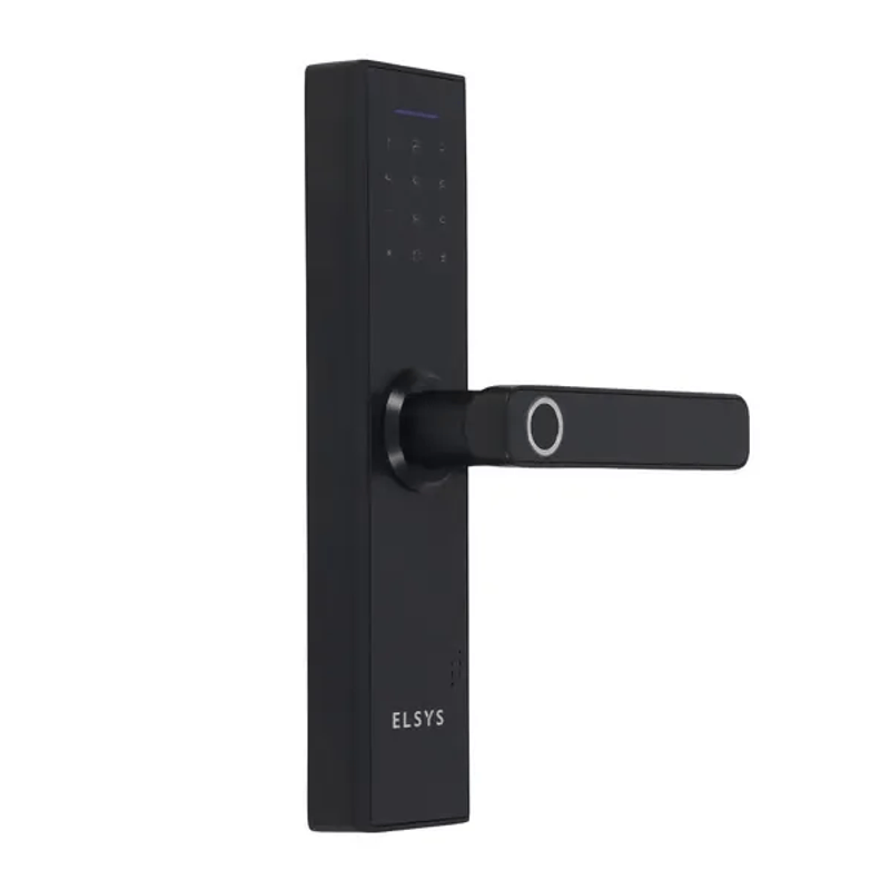 Fechadura-Digital-de-Embutir-com-Biometria-ESF-DE2000B-Preto