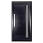Porta-Pivotante-Aluminio-Preto-com-Puxador-e-Visor-Direito-210x100cm