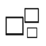 Kit-Nicho-MDF-Preto-28x23x18cm-com-3-Pecas