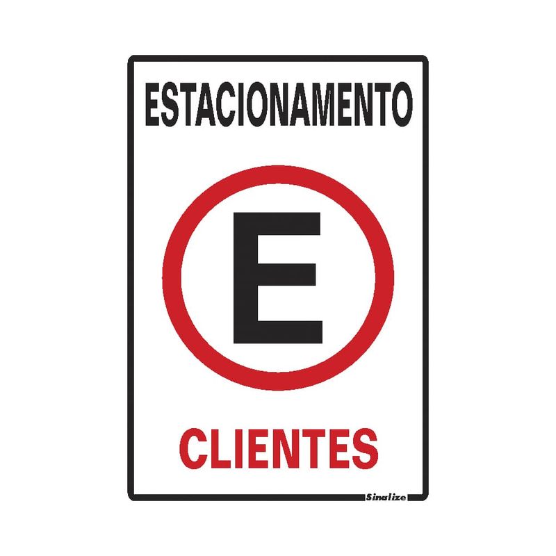 Placa-Estacionamento-Clientes-20x30cm-em-Poliestireno