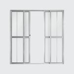 Porta-Balcao-4-Folhas-Vidro-Liso-Aluminio-Brilhante-210x200cm