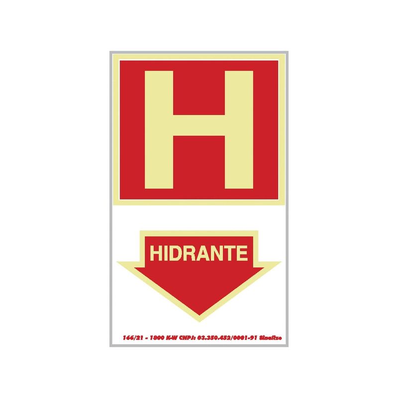 Placa-Hidrante-20x30cm-em-PVC-Fotoluminescente