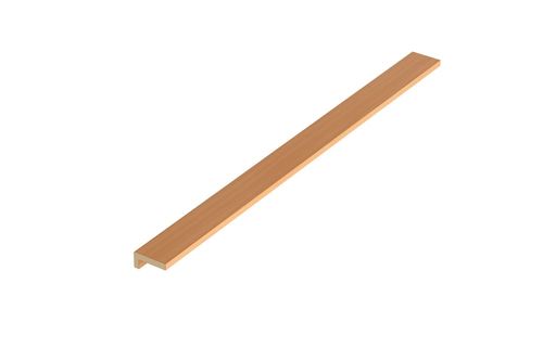 Cantoneira L MDF Resistênte à Umidade Peroba Rosa 270cm