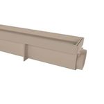 Ralo-Modular-Invisivel-Bege-50cm-Estrela