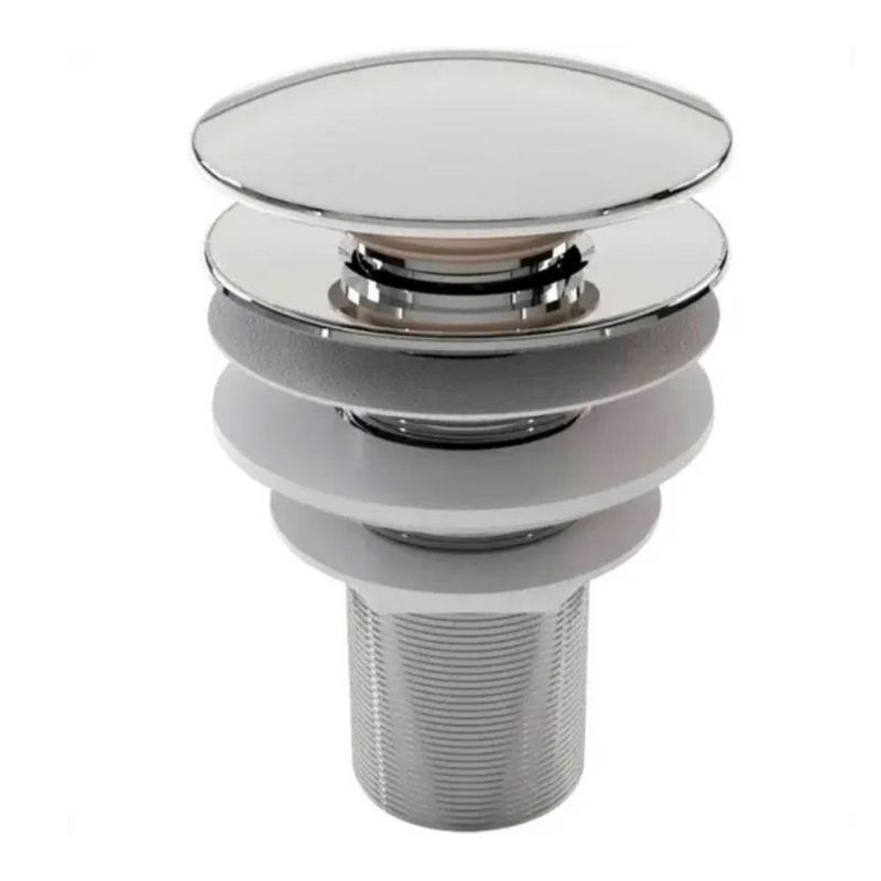 Valvula-Plastica-Click-Redonda-Lavatorio-Cuba-e-Bide-1-7-8---Luconi