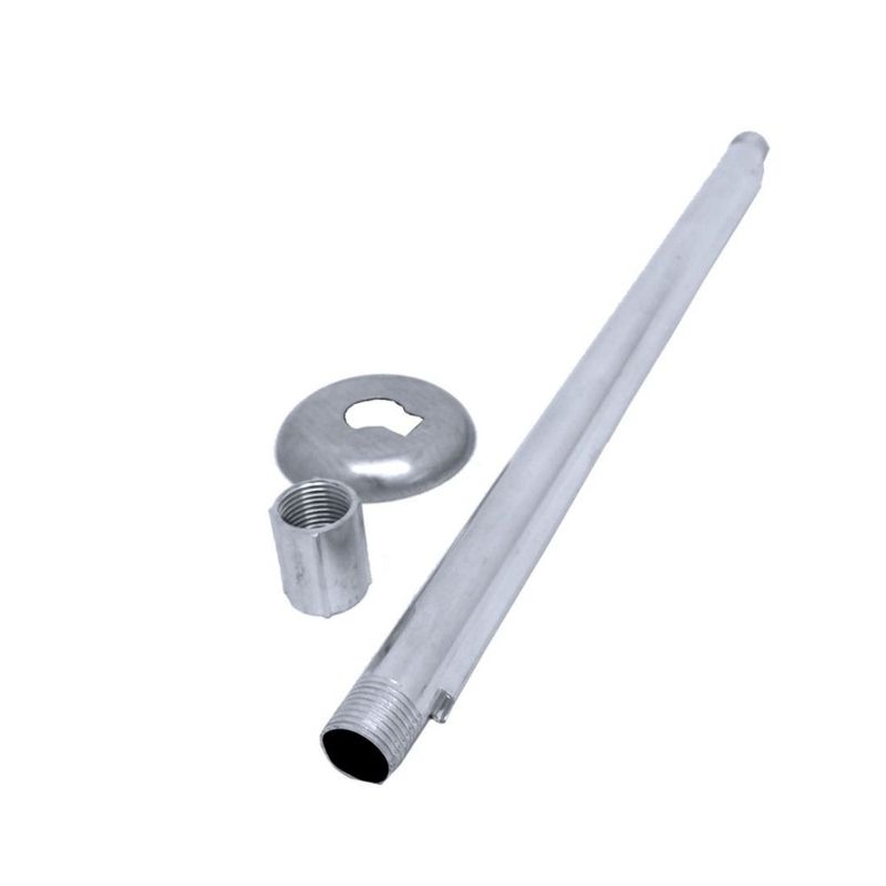 Cano-para-Chuveiro-com-Canopla-e-Luva-Aluminio-40cm-1-2--Bognar