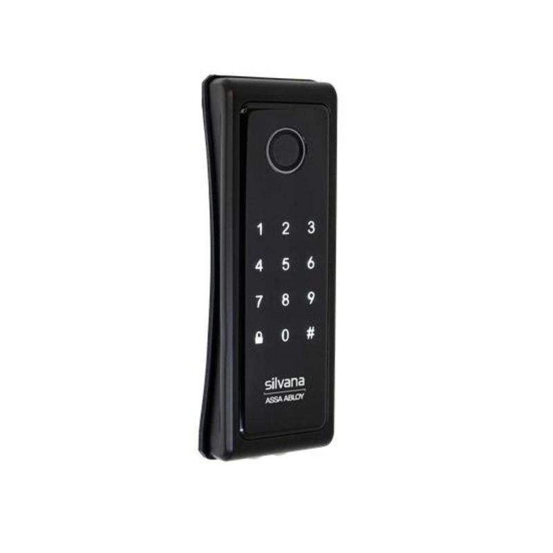 Fechadura-Digital-de-Sobrepor-com-Biometria-Silvana-SDD220-Preto
