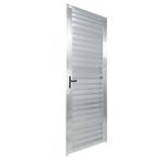 Porta-Postigo-Vidro-Liso-Aluminio-Branco-Esquerdo-210x80cm