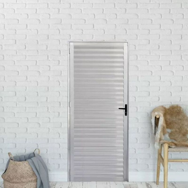 Porta-Postigo-Vidro-Liso-Aluminio-Branco-Esquerdo-210x80cm