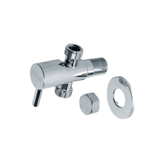 Registro para Ducha Higiênica/Máquina Metal com Derivador Cromado 1/2"
