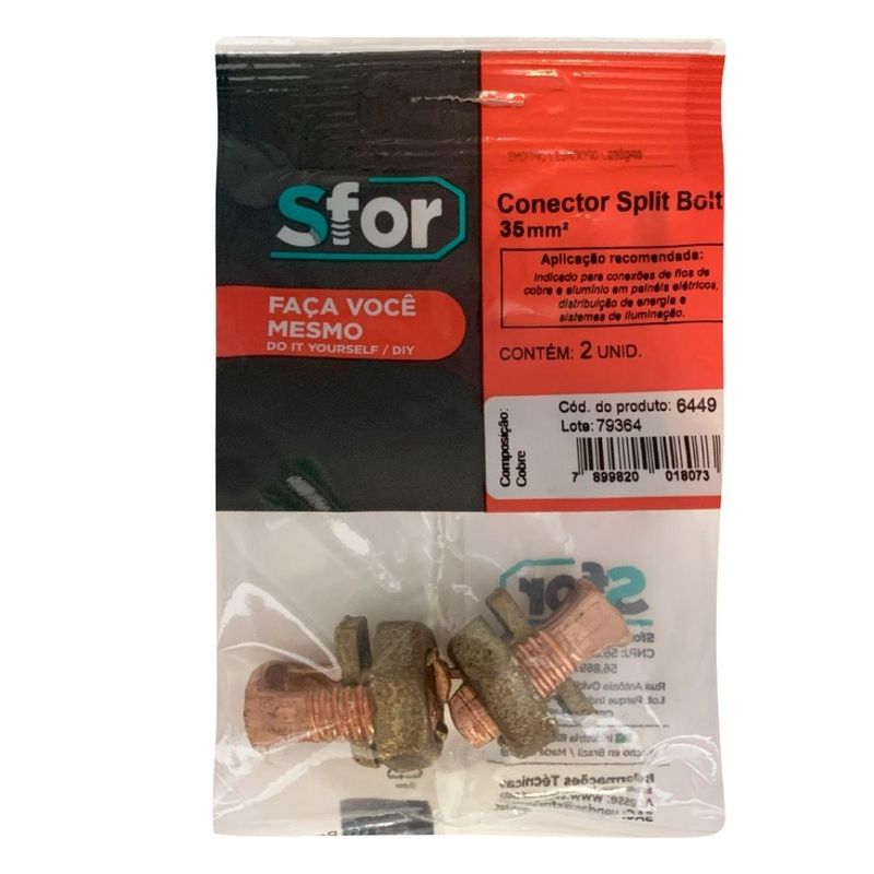 Conector-Split-Bolt-35mm²-Sfor-2-Pecas