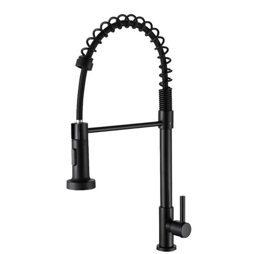 Torneira para Cozinha Standard Mesa Bica Alta Preta Gourmet Deckcasa