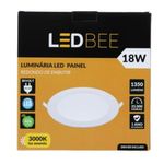 Painel-de-LED-Embutir-Slim-18W-225cm-1350-Lumens-Luz-Amarela