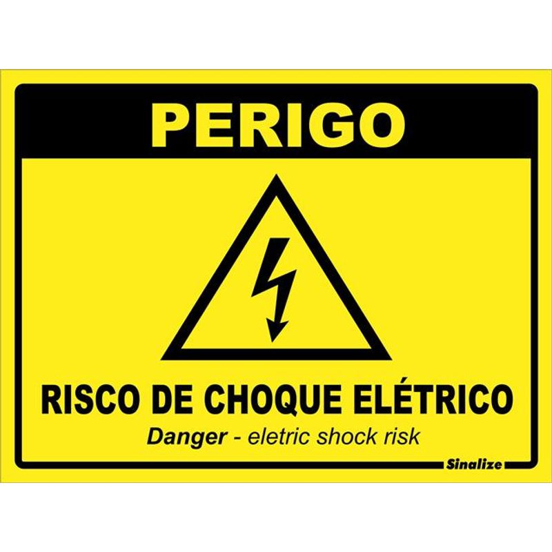 Placa-Choque-Eletrico-15x20cm-em-Poliestireno