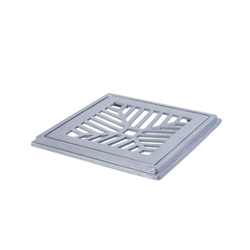 Conjunto-Grelha-e-Porta-Grelha-Aluminio-Concavo-Polido-15x15cm-LGMais