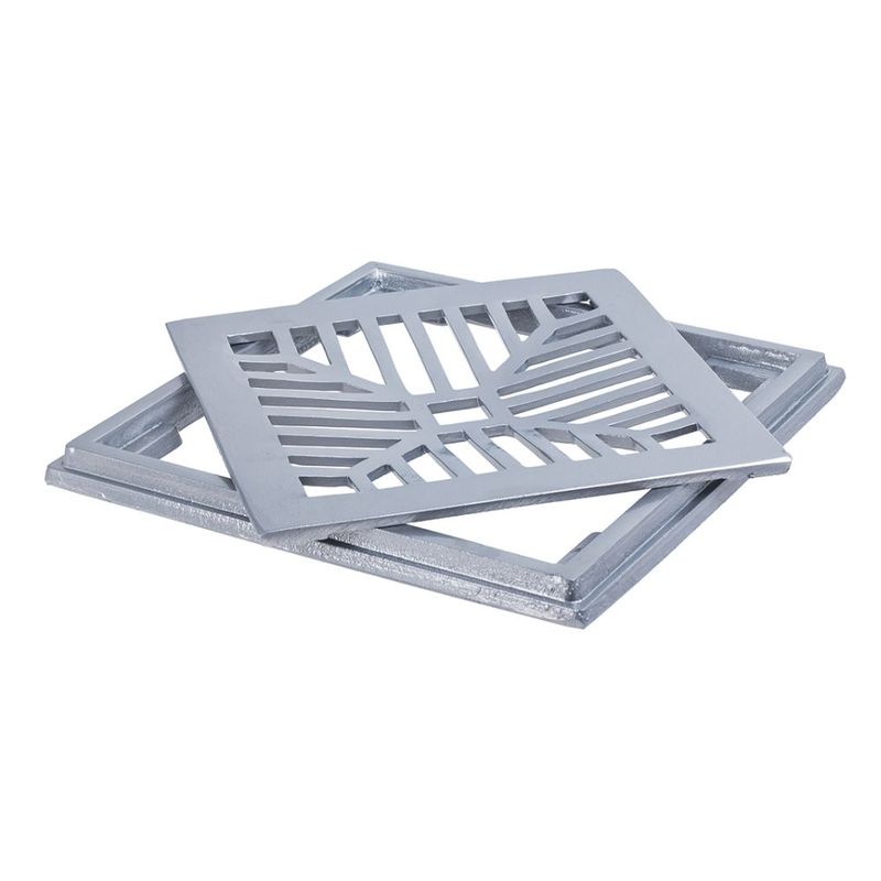 Conjunto-Grelha-e-Porta-Grelha-Aluminio-Concavo-Polido-15x15cm-LGMais
