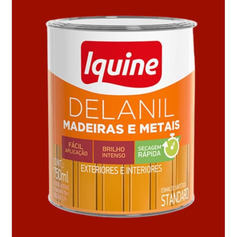 Esmalte-Standard-Sintetico-Alto-Brilho-Delanil-Vermelho-750ml