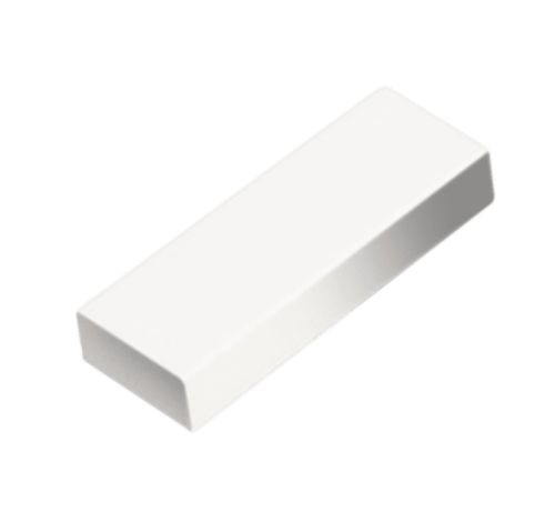Tampa de Extremidade 20x10mm para Canaleta Branca Alumbra 1 Peça