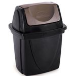 Lixeira-Eco-Basculante-49L-Preta-com-Tampa-Plasutil