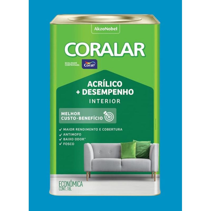 Tinta-Economica-Acrilica-Fosco---Desempenho-Oceano-18L-Coralar