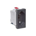 Modulo-Tomada-2P-T-10A-250V-com-Engate-Rapido-Grafite-Orion