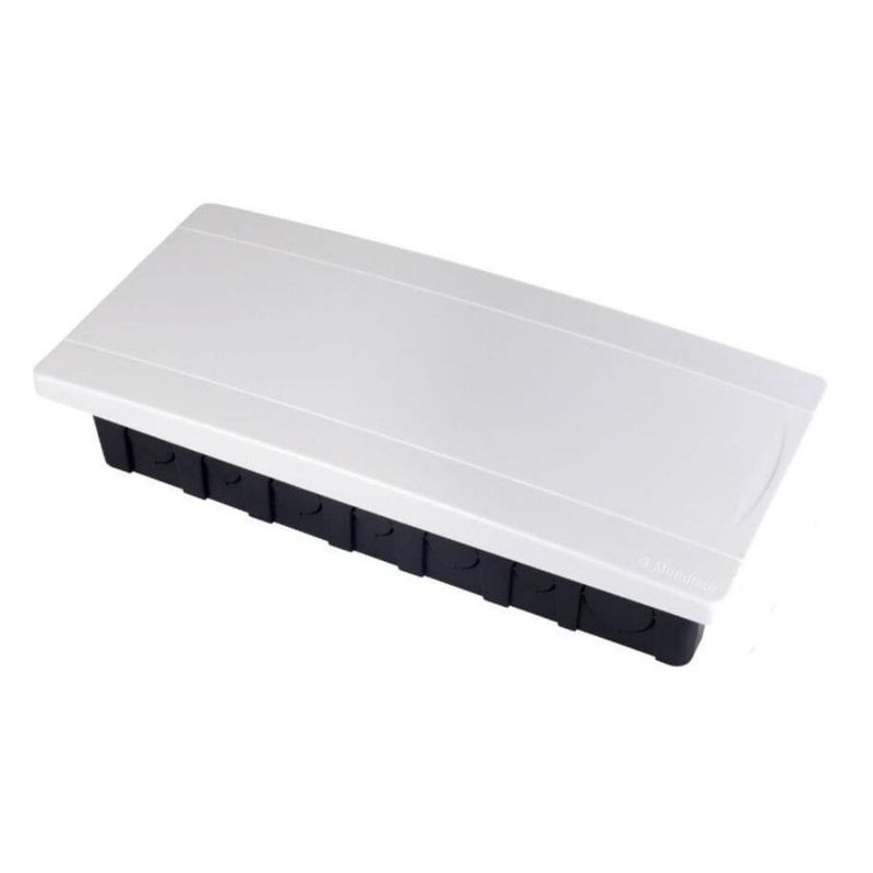 Quadro-PS-Disjuntor-Embutir-sem-Barramento-para-18-Disj-Slim-Branco