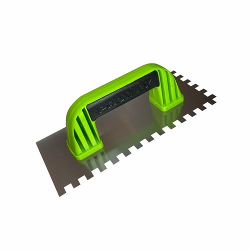 Desempenadeira Dentada 28X12cm/ 10X10mm Inox Promax
