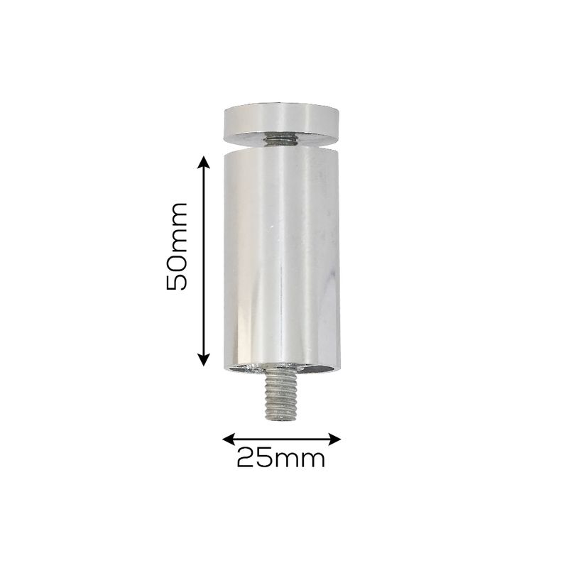 Prolongador-Cilindrico-com-Tampa-1-x50mm-Aluminio