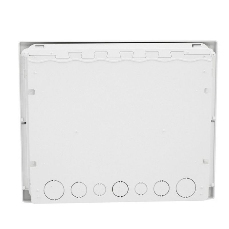 Quadro-PVC-Disjuntor-Embutir-sem-Barramento-para-32-Disj-Slim-Branco