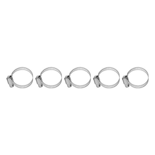 Abraçadeira Tipo Rosca sem Fim 9/16"x1.1/32" 5 Peças