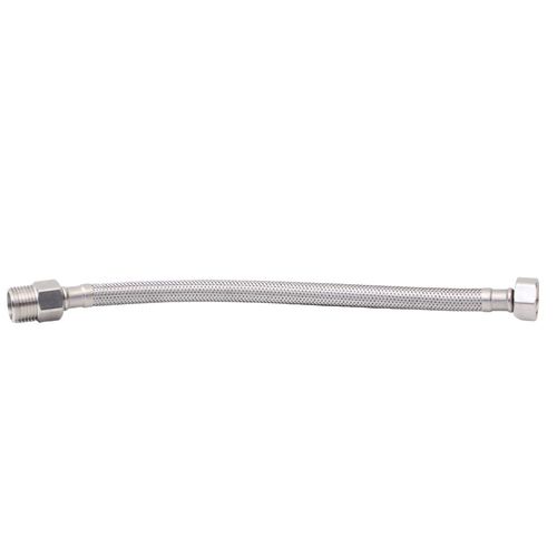 Engate Flexível Metálico Macho Fêmea 60cm 1/2" Emmeti