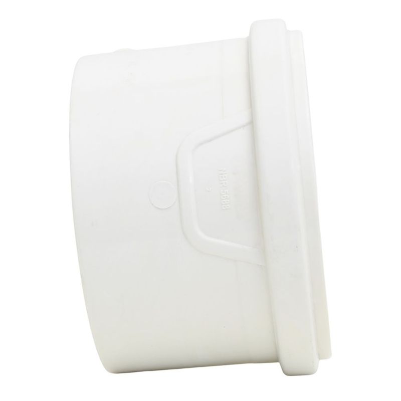 Luva-Simples-Esgoto-Serie-Normal-PVC-DN-100-Fortlev