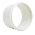 Luva-Simples-Esgoto-Serie-Normal-PVC-DN-100-Fortlev