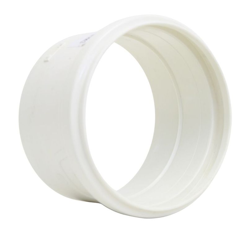 Luva-Simples-Esgoto-Serie-Normal-PVC-DN-100-Fortlev