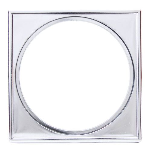 Porta Grelha Quadrado para Grelha Quadrada ABS Cromado DN100 Luconi