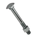 Parafuso-Aco-Zincado-Frances-Porca-Sextavada-UNC-1-4x1-200-pecas