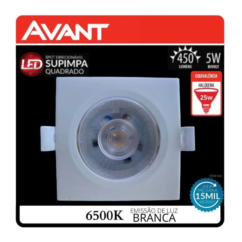 Spot-de-LED-Supimpa-Embutir-Quadrado-Branco-5W-450-Lumens-Luz-Amarela