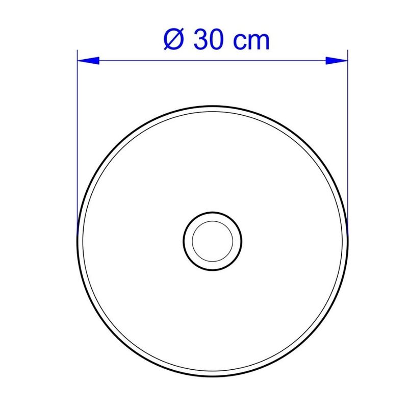 Cuba-de-Apoio-Redonda-Branca-30cm-Louca-Icasa-ICA16-00