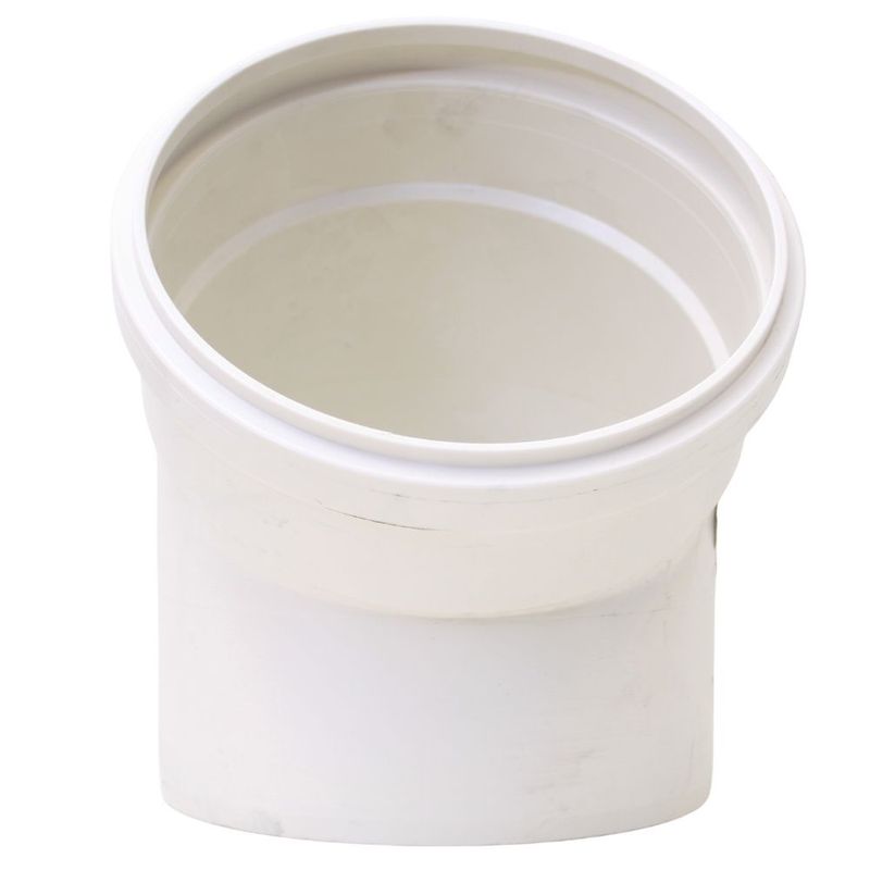 Joelho-45-Esgoto-Serie-Normal-PVC-DN-150-Fortlev