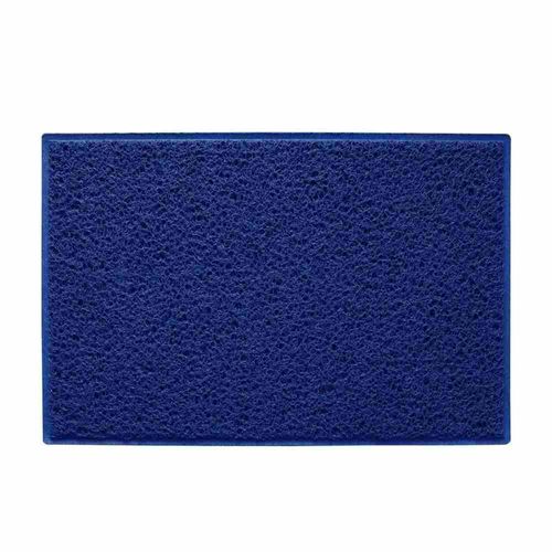 Capacho Vinílico Silver Azul Royal 10mm 120x100cm