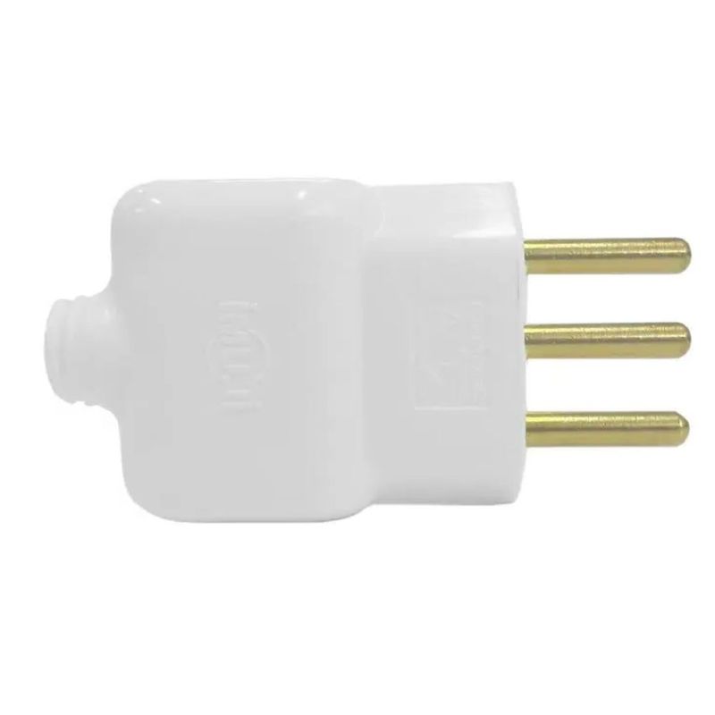Plugue-Movel-Prensa-Cabo-2-Polos---Terra-10-Amperes-250V-Branco