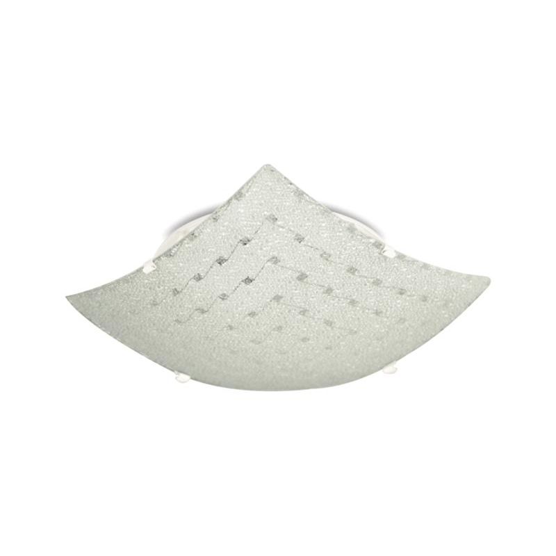 Plafon-de-Sobrepor-Para-Quadrado-Branco-25cm-para-1-Lampada-E27