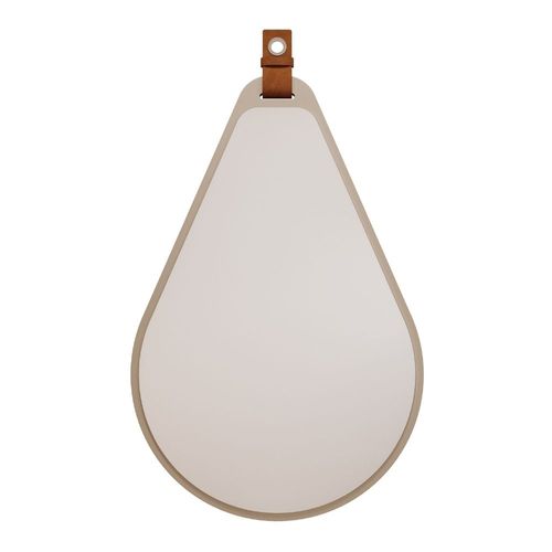 Espelheira para Banheiro Gota 76cm Cappuccino
