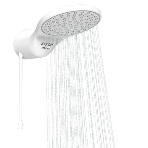 Ducha Moment Eletrônica Branca 127V 5500W Zagonel