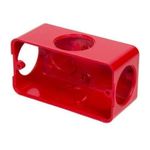 Condulete-PVC-Normal-5-Entradas--1-2--e-3-4--Vermelho-Masster